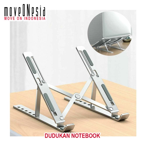 Moveonesia - Dudukan Notebook Tablet iPad Handphone Laptop Stand