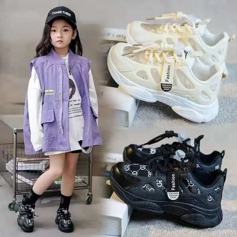 Meonky Official - Sepatu Anak laki laki Perempuan Sneakers Pesta Lucu Kode Q - 21