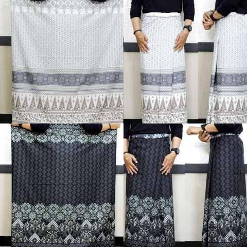 Batik Alfin - Sarung batik pria dewasa modern terbaru bagus banget nyaman di pakai