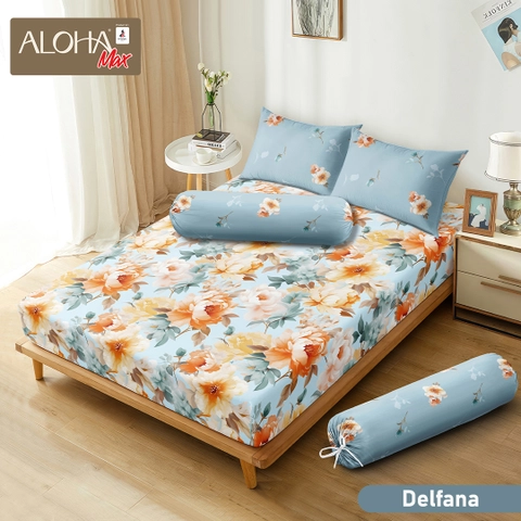 Dylan 19 [TA] - Sprei aloha motif tinggi sprei 25cm