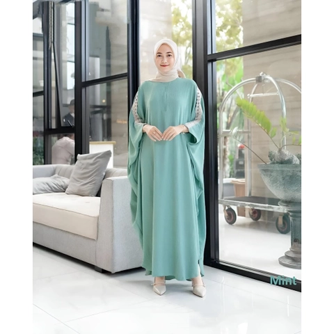 Erina Kaftan Gamis Muslim Wanita Oversize Jumbo