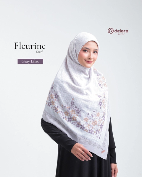 SCARF MOTIF FLEURINE 130