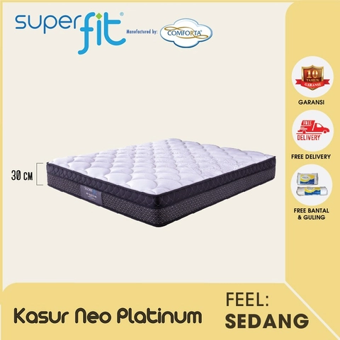 Comforta - SUPERFIT By Comforta Springbed Neo Platinum Mattress Only