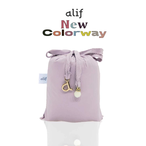 ALF BY ALIF MUKENA MINI PARASUT PREMIUM KOREA TRAVEL - ORCHID ICE (MKN-063)