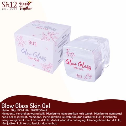 SR12 GGS Gel Glow Glass Skin Gel 5x Lebih Cerah Glowing