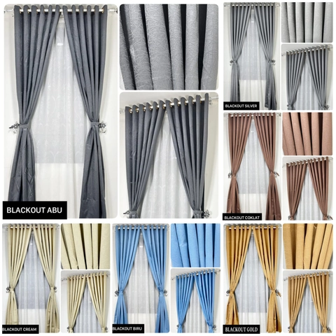 Galeripuko - GORDEN PINTU SMOKRING BLACKOUT PREMIUM POLOS