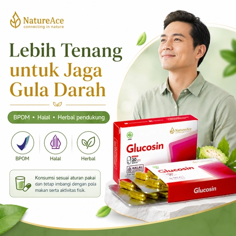 Nature Ace - Glucosin untuk Gula Darah Tinggi