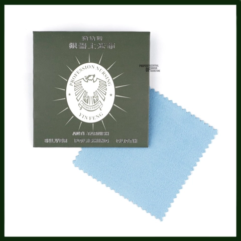 CENTRAL GROSIR GEMSTONE - Silver Polishing Cloth Jewelry Pembersih Perhiasan Cincin Batu Permata