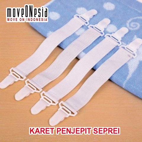Moveonesia - Jepitan Karet Sudut Sprei