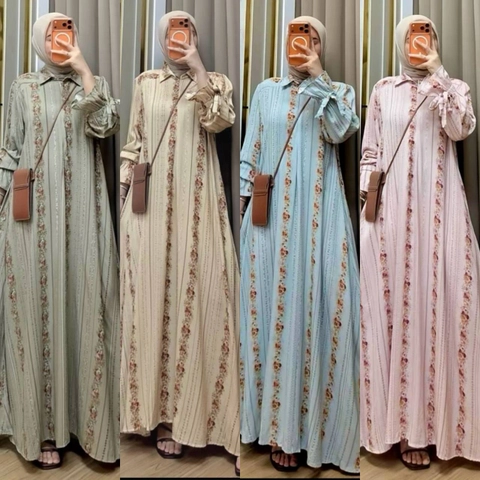 Khisna collection - Tiana drees lengan bestseller