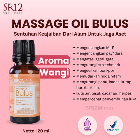 SR12 Mimin - SR12 Minyak Bulus Untuk Mengencangkan Kulit Dan Mengatasi Keluhan Kulit