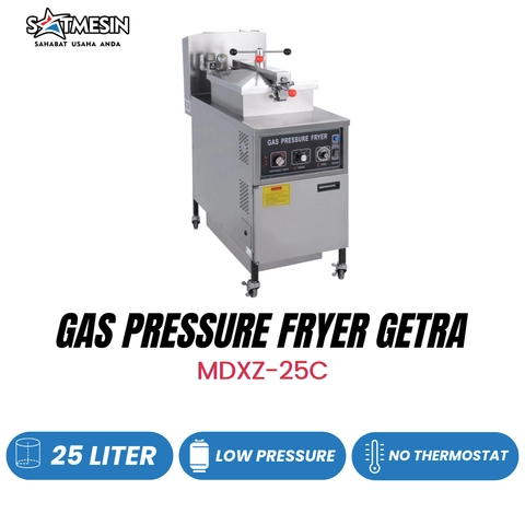 SATMESIN - Deep Fryer Getra Mdxz-25c Gas Pressure Fryer Vacuum Frying