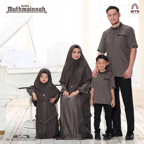 Arra - Baju Sarimbit Muthmainnah 01 Coffe