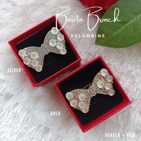 Bowtie Brooch Bross Dasi Kupu Kupu