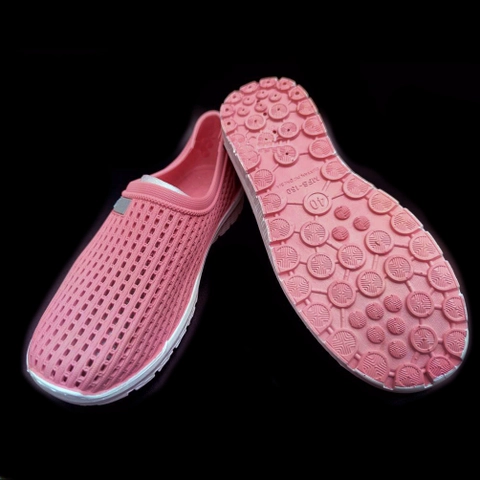 Lanc Fashion - Sepatu Karet Slip On air flow Soft Fashion Kasual Big Size
