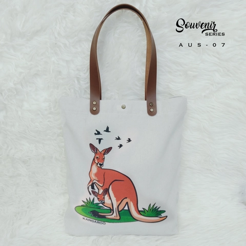Dewani - Totebag Canvas Seri Souvenir Tas Kanvas oleh oleh Australia - 07
