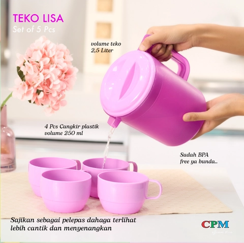 Citra Prima Makmur - CPM TEKO LISA SET OF 5