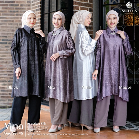 Griya Busanaku Solo - Mina set #8 setelan perempuan original brand
