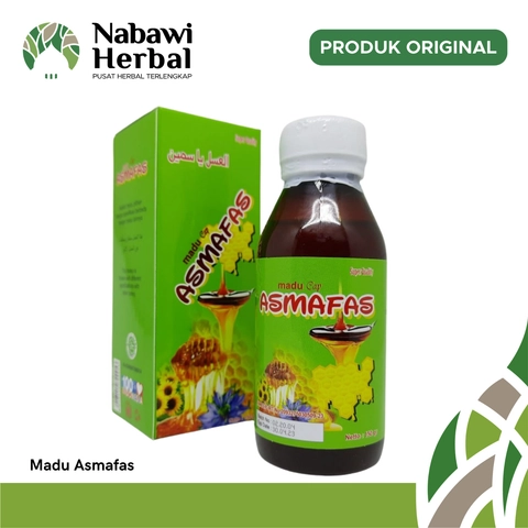 NABAWI HERBAL - Nabawi Madu Asma Mengatasi Asma Serta Sesak Nafas Asmafas 150gr