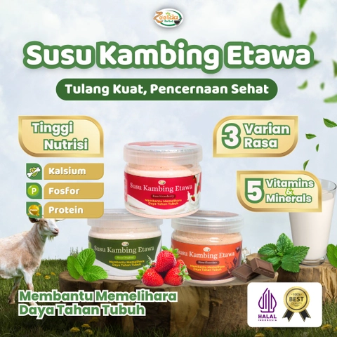 Zeeida Herbal - Susu Kambing Etawa Bubuk Sembuhkan Asam Urat Dan Nyeri Sendi