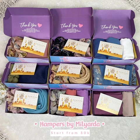 Milyarda Hijab - Paket Hampers Box