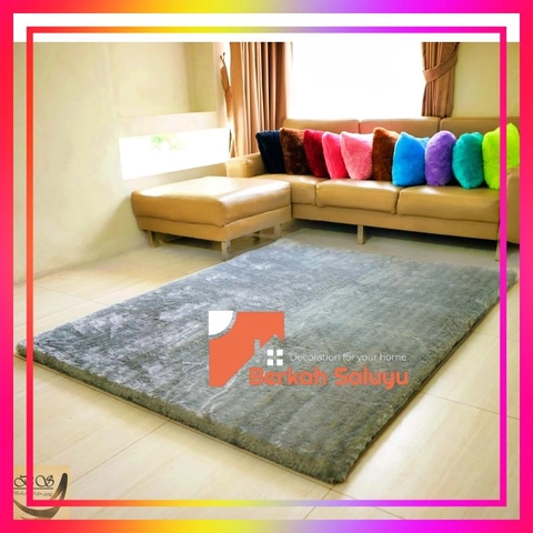 Berkah Saluyu - Karpet bulu rasfur ukuran 160x90X5CM