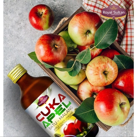 Cuka Apel Royal Sultan - Batu Malang - Apple Cider Viegar
