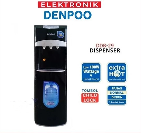 Rizki Electronics - DENPOO DISPENSER DDB 29 GALON BAWAH