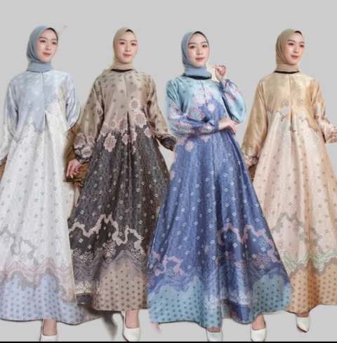 Celin Fashion [TA] - Gamis hana motif