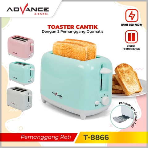 Advance Digitals Indonesia - Advance Toaster Pemanggang Roti T-8866