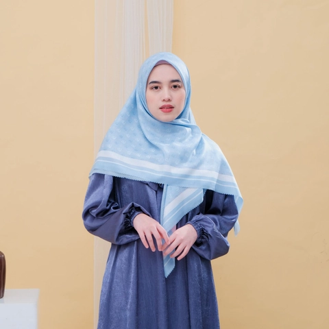 Dyaramira - Monogram Scarf Kerudung Segi Empat