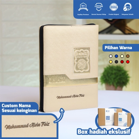 Halim Quran - AL MUMTAZ TAJWID A5 REST TAMBAH CUSTOM NAMA TANPA PO