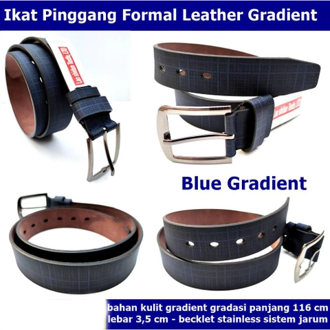 Lanc Fashion - Ikat pinggang Kasual Leather Gradient