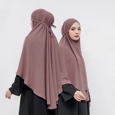 qaydstoreid - (FREE IKAT RAMBUT) Hijab Crinkel Airflow Jumbo