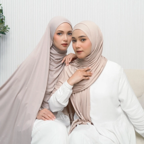 Willofi Oficial Store - Hijab Pashmina Luvina Rayon Anti UV & Anti Bakteri Muslim Kerudung Wanita T