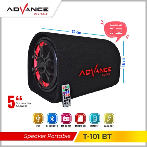 Advance Digitals Indonesia - Multimedia Speaker with Subwoofer System T-101BT