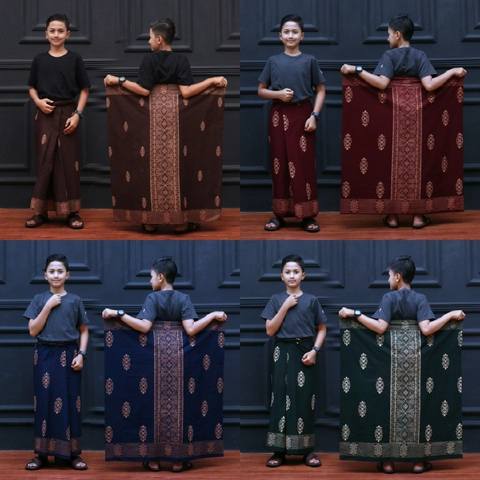 Kois Batik - SARUNG ANAK REMAJA SD SMP MOTIF SARWON BAGUS BANGET SIMPEL