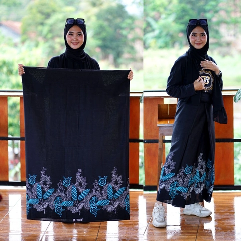 Kois Batik - Sarung Santri Wanita Dewasa Rayon Premium Motif jagung