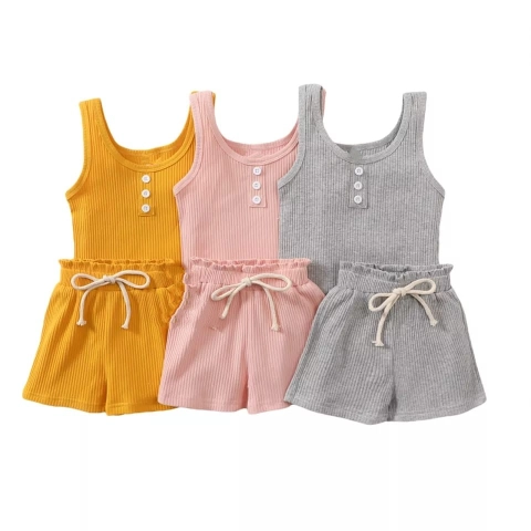 Badia Kids Fashion - Setelan Set Anak Andine Wanita Kaos dan Celana Pendek Anak Wanita