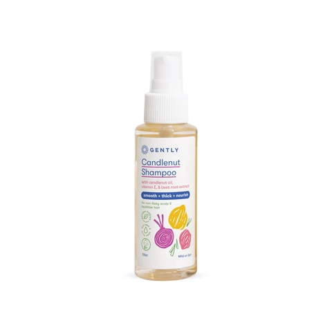 GENTLY - Candlenut Shampoo Shampoo Kemiri Bayi Dan Anak