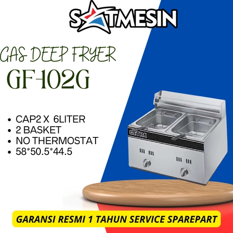 SATMESIN - Getra Gas Deep Fryer GF-102G