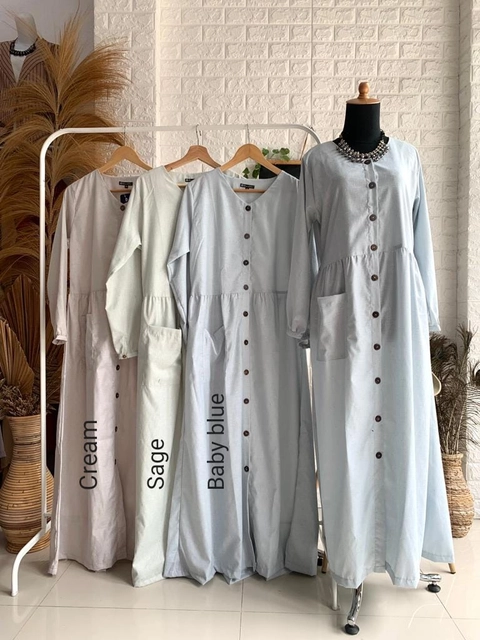 AL Irsyad Store - GAMIS NADYA KATUN DOBBY Beli 1pcs Free Hijab Segi 4