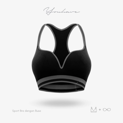 Youhave - You Have Sport Bra BH Sport BH Wanita Pakaian Dalam Wanita 100033