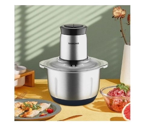 UTAMAMEGA - Samono Food Chopper SW-C500 Mangkuk Stainless 5 Liter