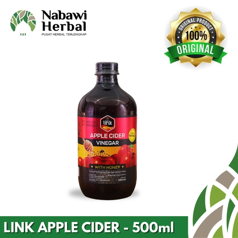 NABAWI HERBAL - Link Cuka Apel plus Madu - Appel Cider VInegar with Honey500ml