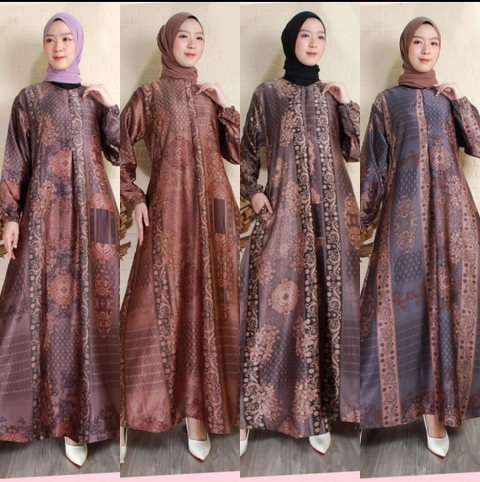 Celin Fashion [TA] - XL XXL XXXL Gamis Zemora motif