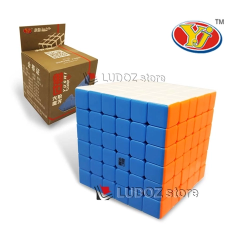 LUDOZ Store - Magic Cube 6x6 Yong Jun Stickerless Rubik Yongjun Licin 6x6xx6 tanpa stiker