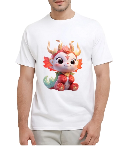 astro - Kaos Pria Gambar 3Dimensi Naga Lucu