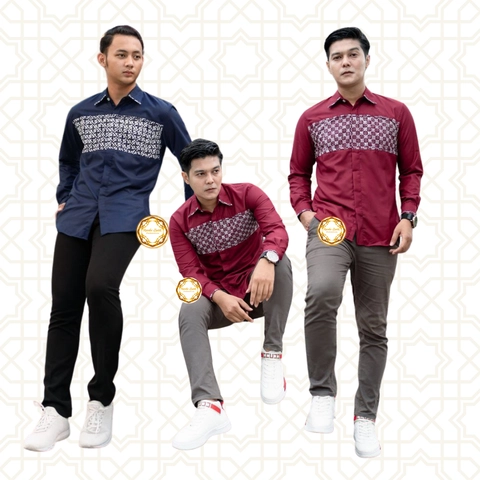 Rambe Batik Indonesia - TERLARIS - Kemeja Excluisve Ayuma Bahan Toyobo Fodu Original