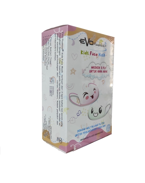 SUPLAI SHOP - Masker Anak 3 Ply Evo Kids Face Mask